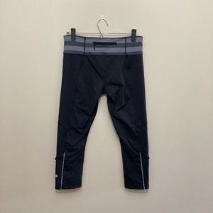 Lululemon Leggings with Calf Zipper